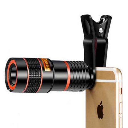 Trípode con lente 12X para celulares - Imagen 3