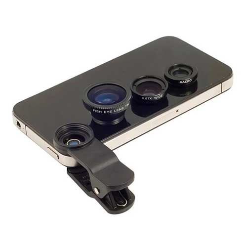 Universal 3 en 1 Cámara Fisheye lente Macro para teléfono móvil y Tablet PC  - China Teléfono móvil de la lente y Objetivo de la cámara para teléfono  móvil precio